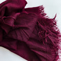 Cotton Tassel Hijab | Crepe Tassel Hijab (MH086)