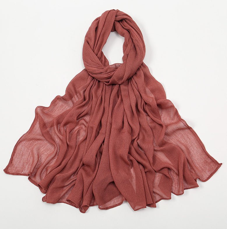 MH088 Long curly Rayon Hijab