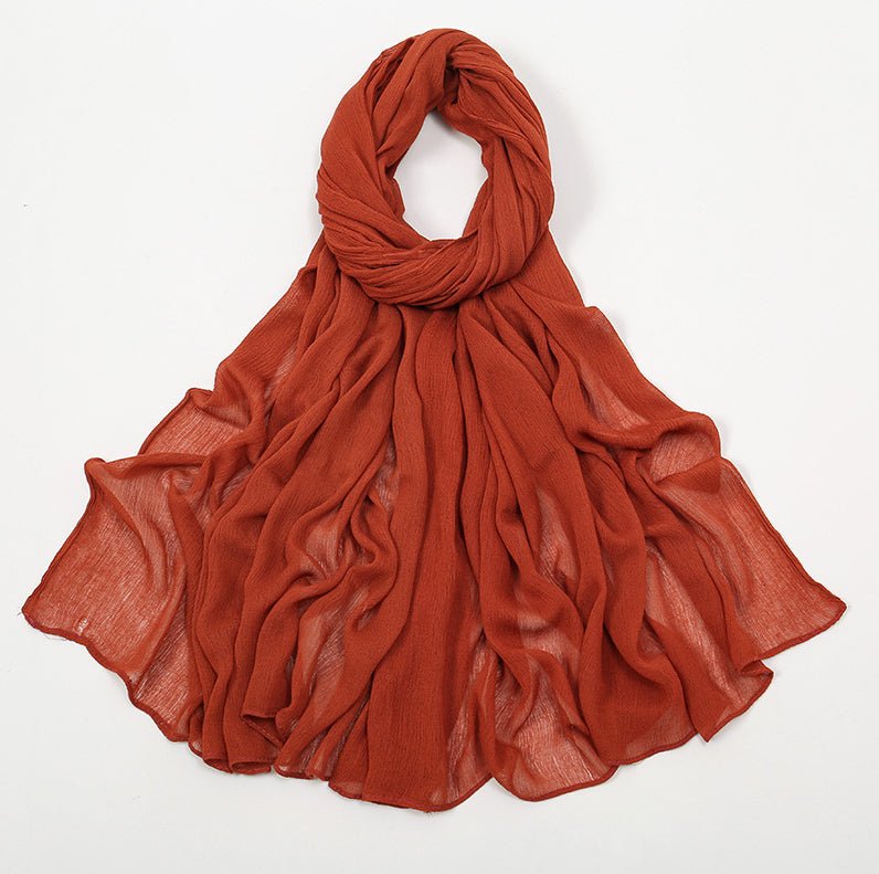 MH088 Long curly Rayon Hijab