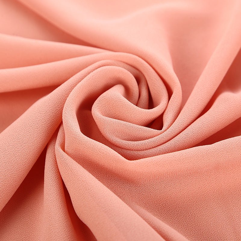 MH089 Pearl Chiffon Bubble Hijab