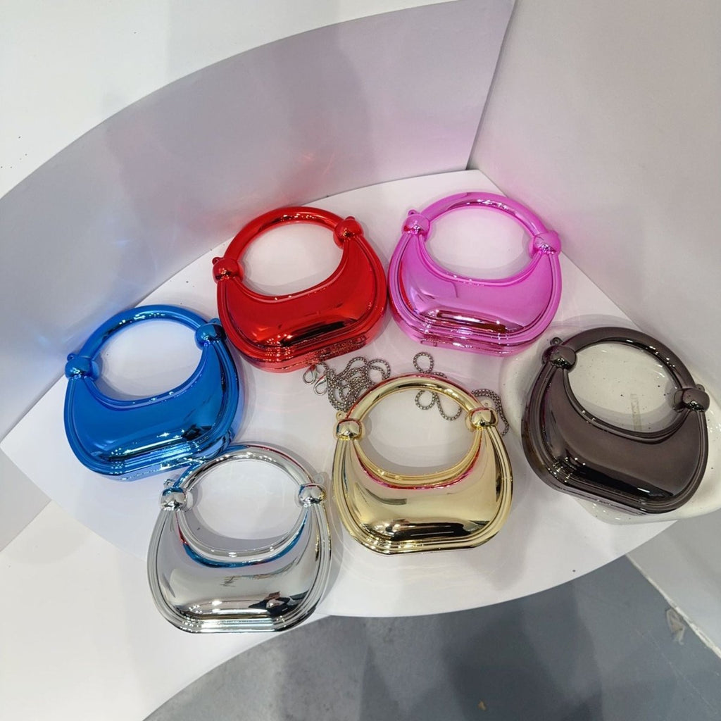 Mini Acrylic Crescent Bag Versatile Stylish Clutch Bag (MAC336)