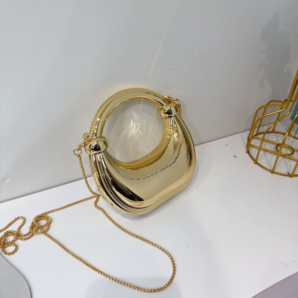 Mini Acrylic Crescent Bag Versatile Stylish Clutch Bag (MAC336)