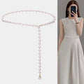 Minimalist Pearl Draped Waist Chain (MAC351)