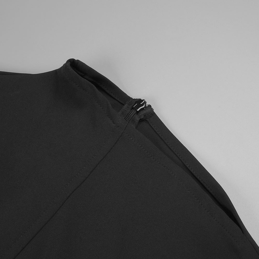 Minimalist Sleeveless Fitted Maxi Dress (MS382)