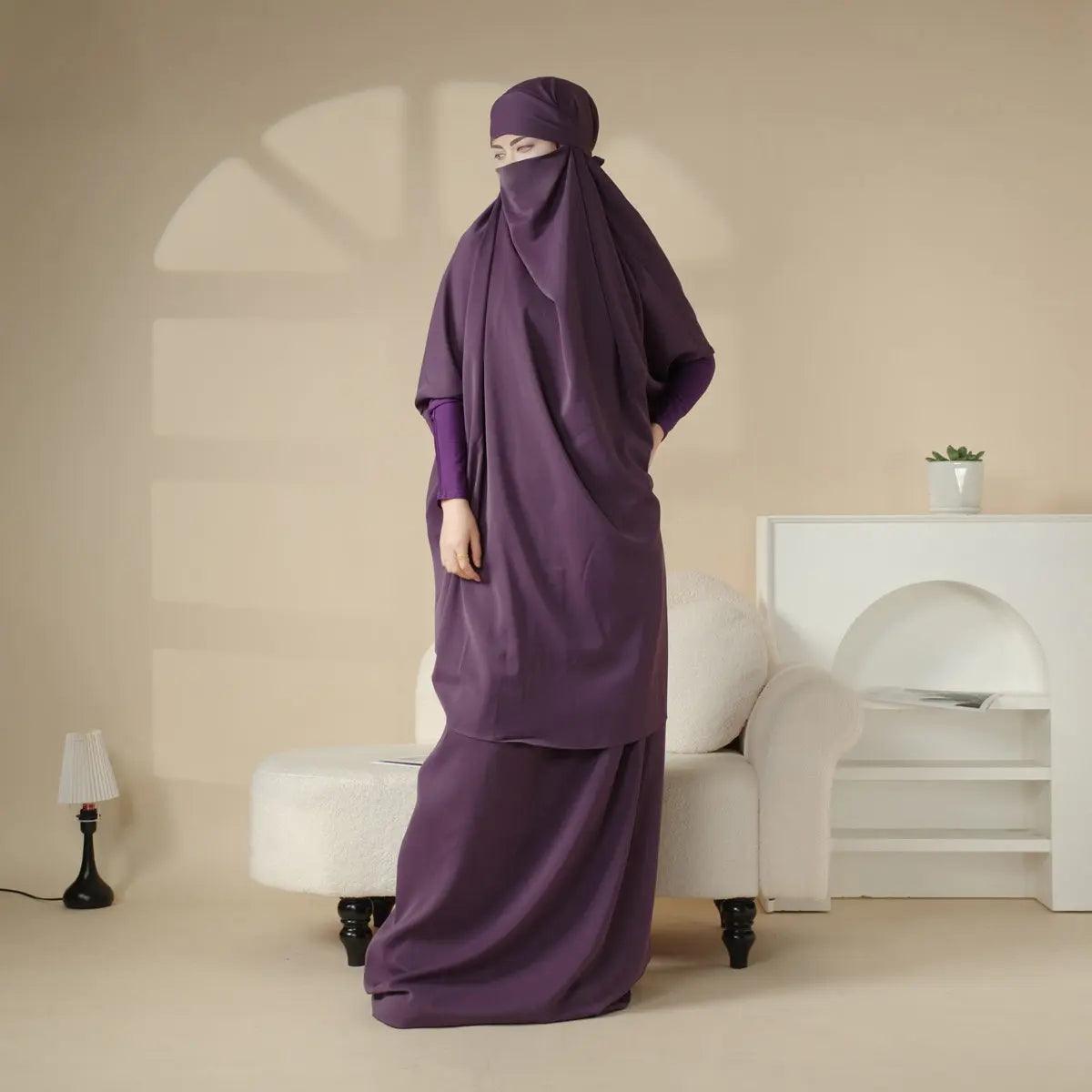 MJ003 Nida 2-Piece Set Jilbab
