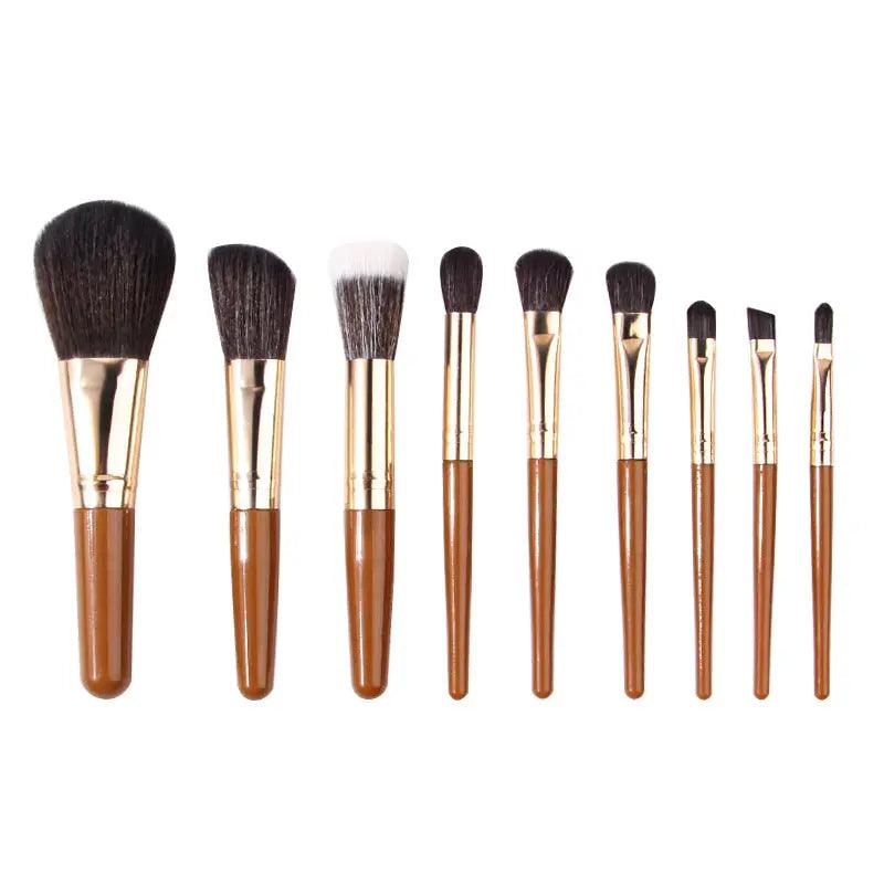 MMU025 Professional 9pcs Makeup Brush Set
