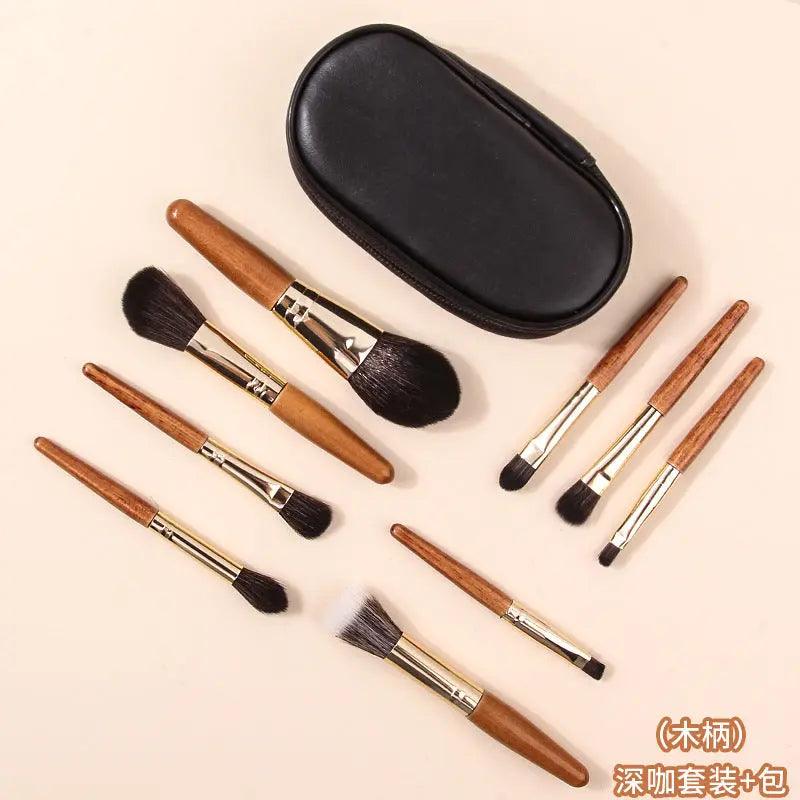 MMU025 Professional 9pcs Makeup Brush Set