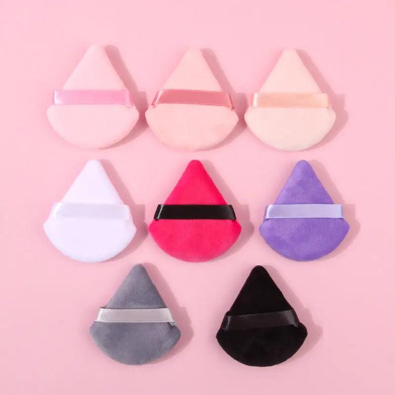 MMU027 Soft Triangle Powder Puffs for Face Powder