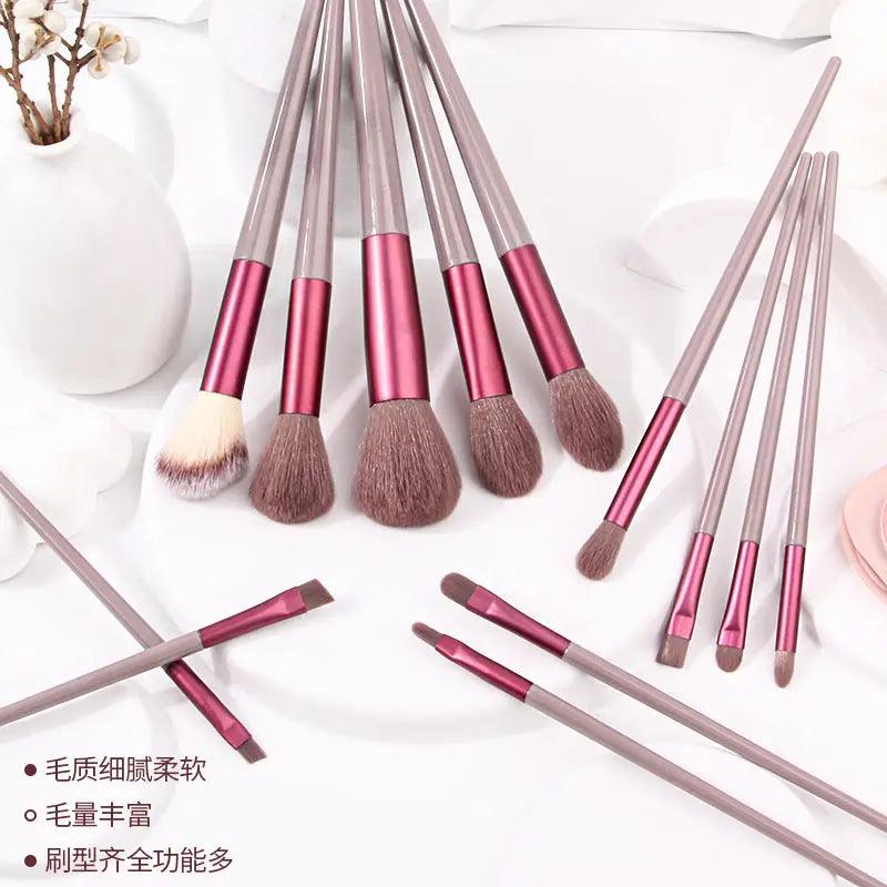 MMU031 13 pcs Makeup Brushes Set