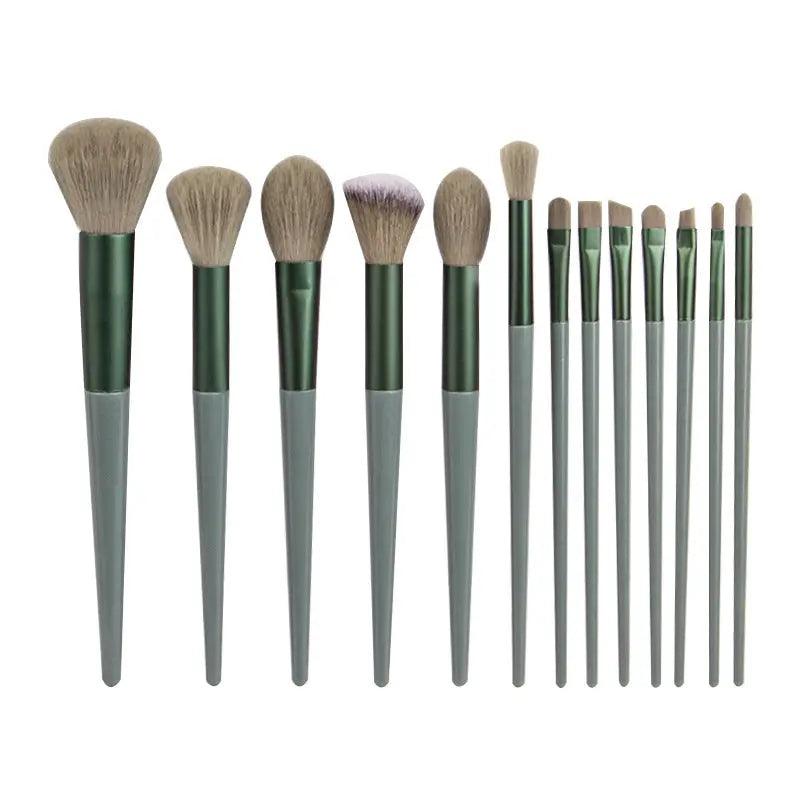MMU031 13 pcs Makeup Brushes Set