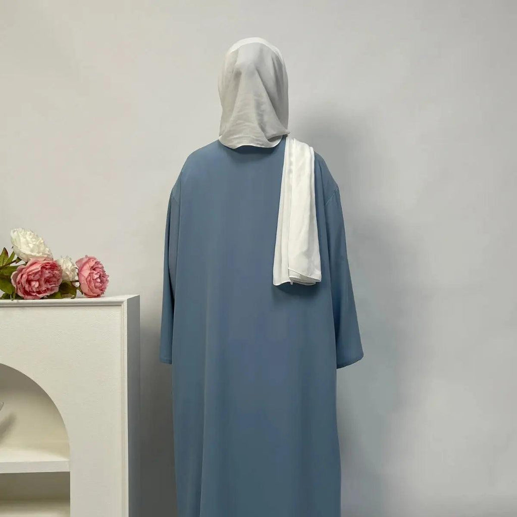 Nida Pearl 4-Piece Set Open Abaya (MOA012)