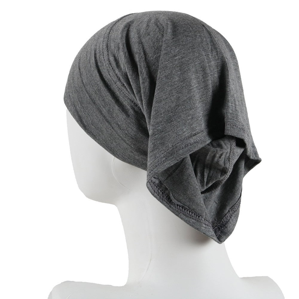 Mercerized Cotton Under Cap Hijab | Stretchy Tube Bonnet(MH198)