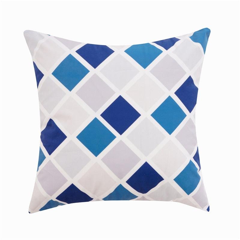 Modern Geometric Decorative Geometric Pillow Cushion Cases Outdoor Square Yellow Decorative Pillow Covers For Couch Bedroom Pillow Cases Cushion Covers
