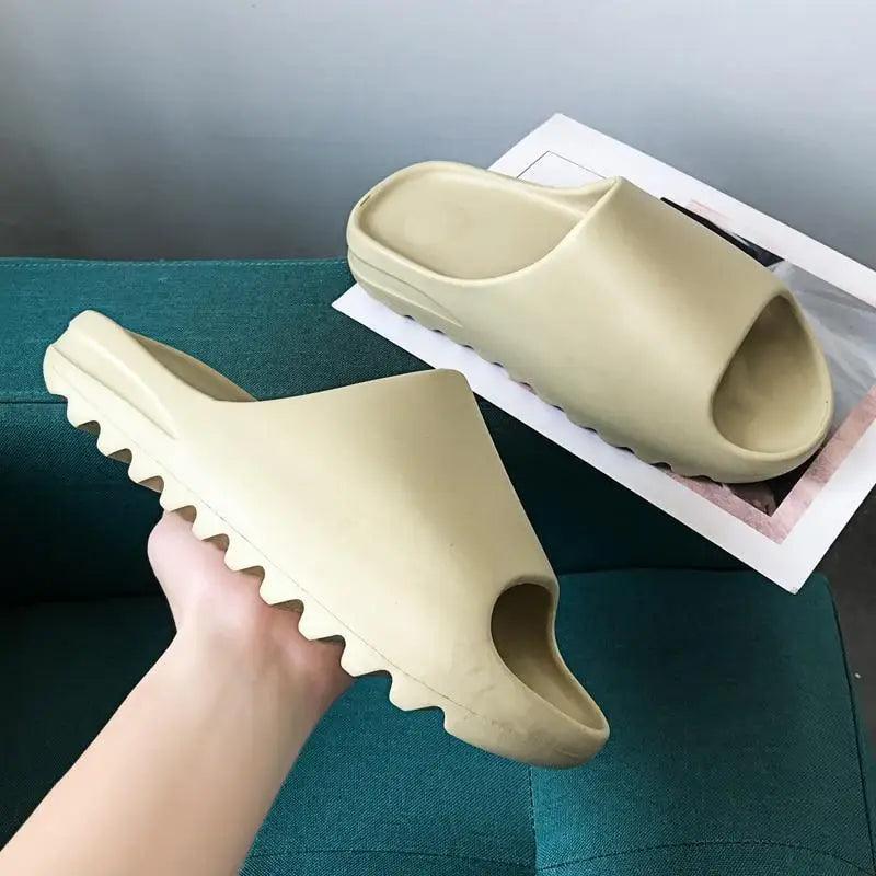 Modern Thick Soft Slippers Classic Non-slip Flip Flops Spa Slippers Indoor Outdoor Summer Unisex Flip Flops