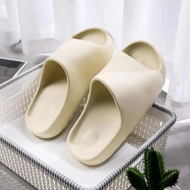 Modern Thick Soft Slippers Classic Non-slip Flip Flops Spa Slippers Indoor Outdoor Summer Unisex Flip Flops