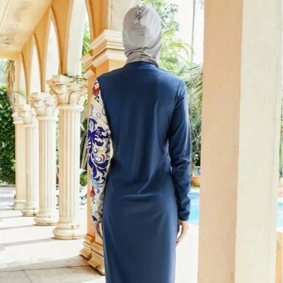 Modest Burkini Swimwear, Modest Swimwear for Muslim Women, Burkini With Hijab (MB018)
