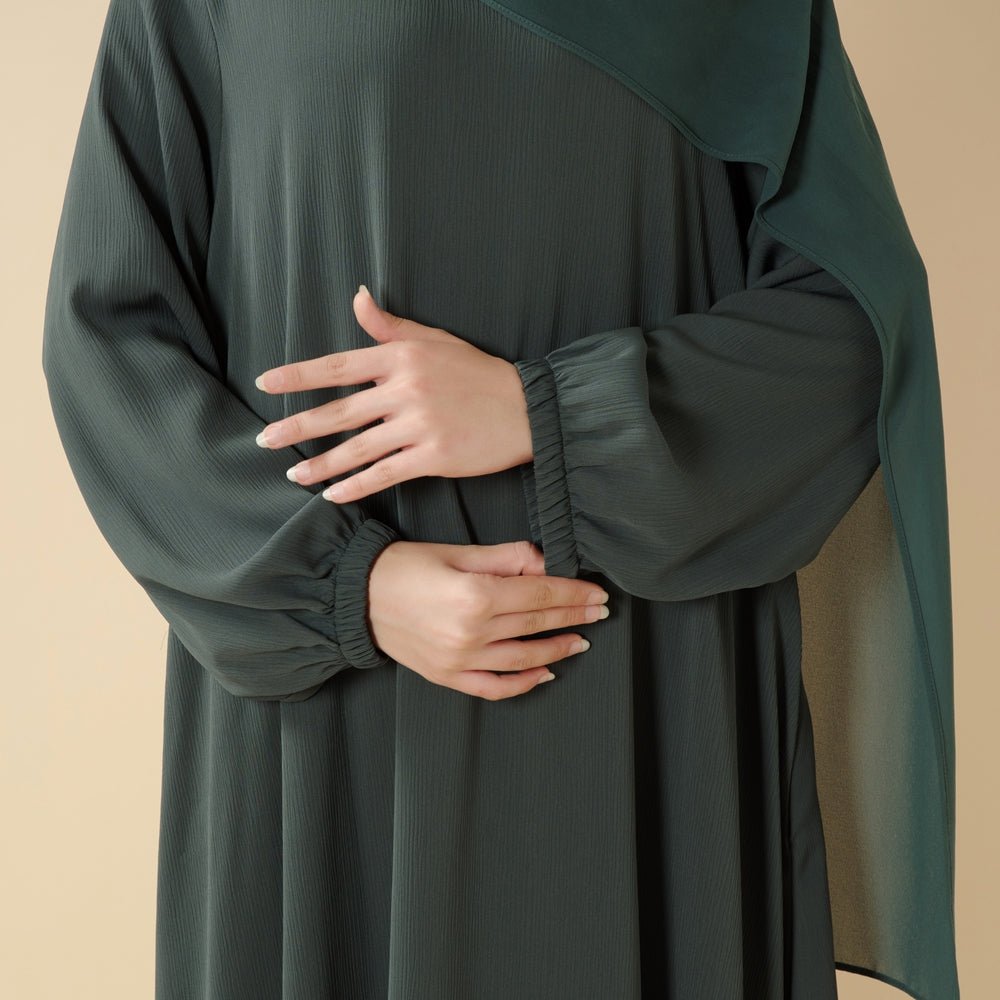 Modest Luxury Premium Nida Abaya | Zoom Umbrella Cut Summer Abaya (MA233)