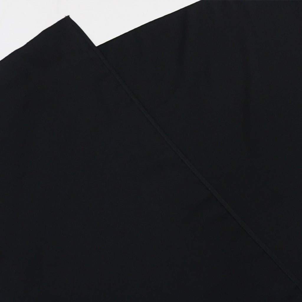 Modest Muslim Loose Fit Black Diamond Embellished V-Neck Abaya Dress(MOA208)