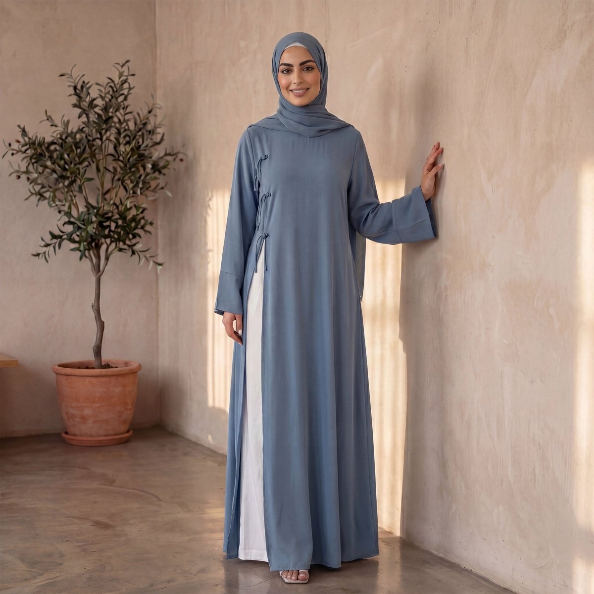 Modest Nida Longline Tunic Top(MS420)