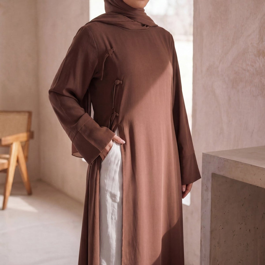 Modest Nida Longline Tunic Top(MS420)