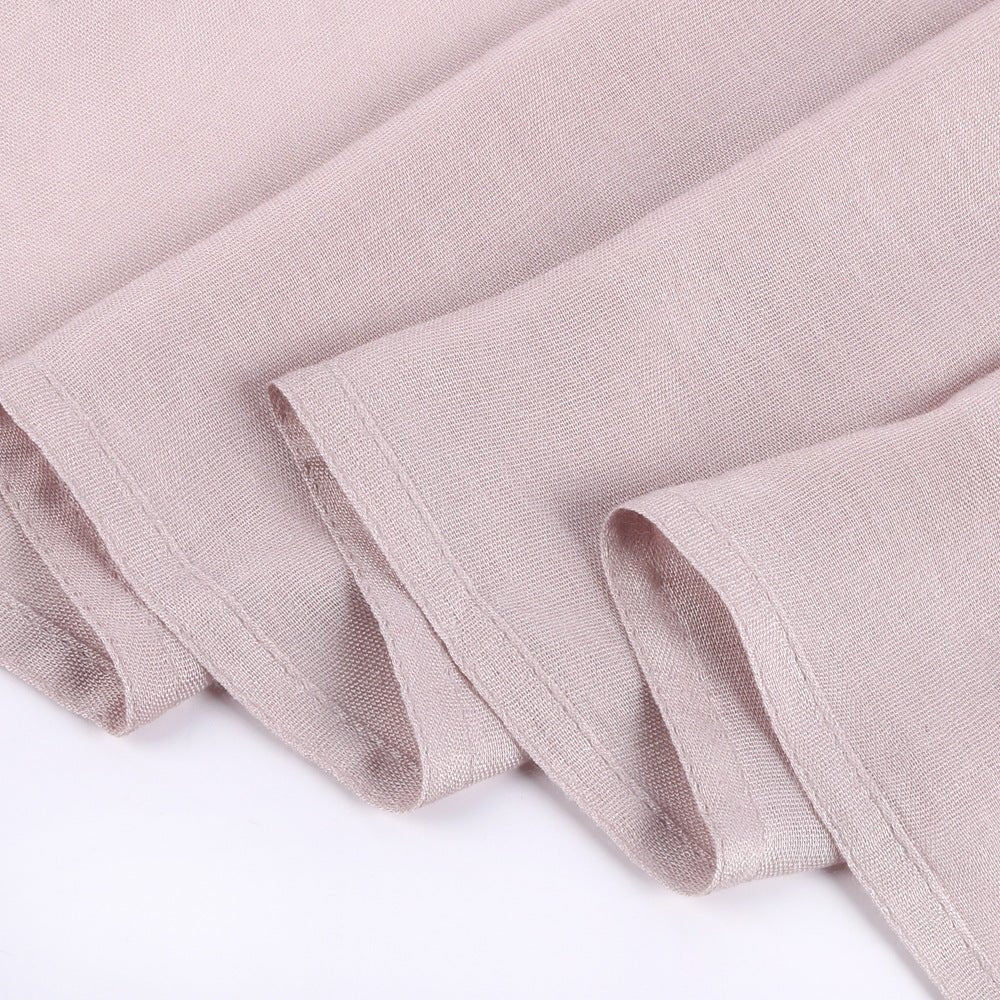 Modesty Pure Color Hijab & Undercap 2-Piece Set (MH174)