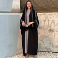 Moonlight Embroidered Abaya Set | Batwing Sleeve Robe with Matching Hijab (MOA183)