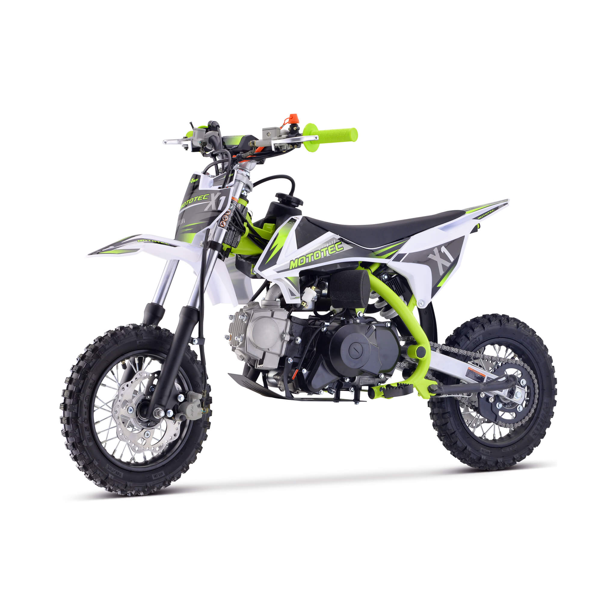 MotoTec X1 110CC 4-Stroke Single-Cylinder Air-Cooled Gas Dirt Bike (SAK42680)