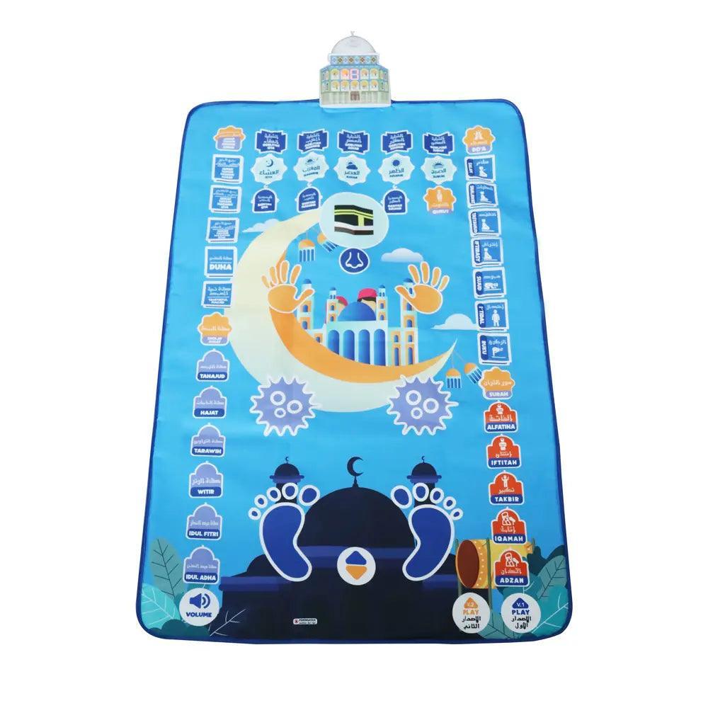 Electronic Interactive Children Prayer Mat, Muslim Kids Educational Prayer Mat (MR032)