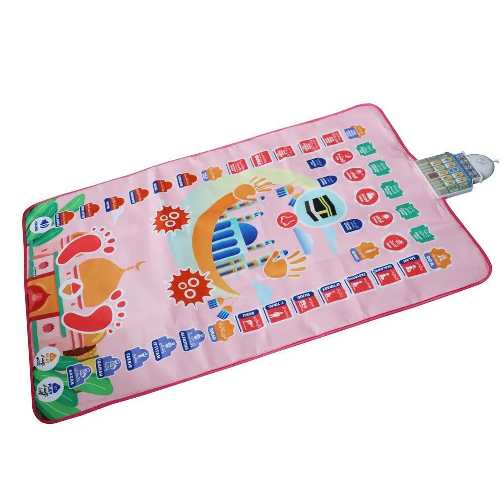 Electronic Interactive Children Prayer Mat, Muslim Kids Educational Prayer Mat (MR032)