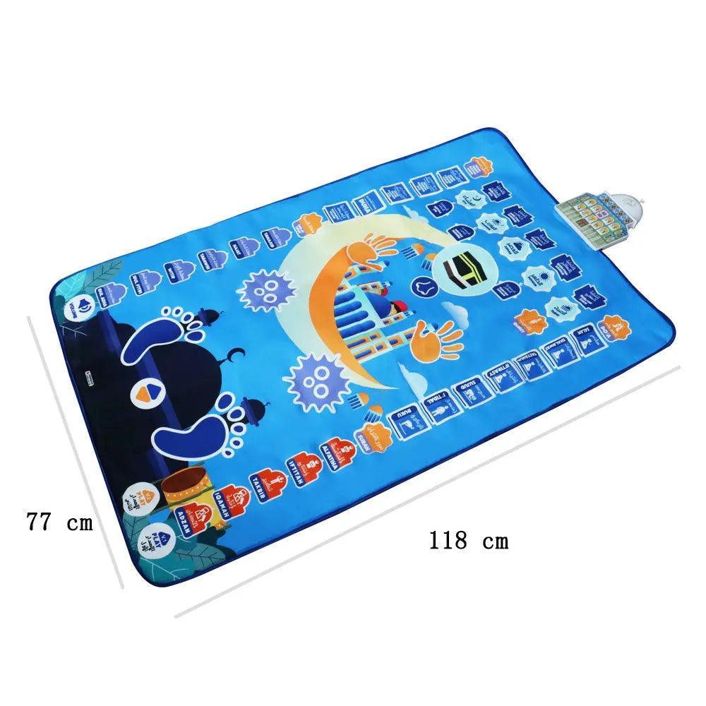Electronic Interactive Children Prayer Mat, Muslim Kids Educational Prayer Mat (MR032)