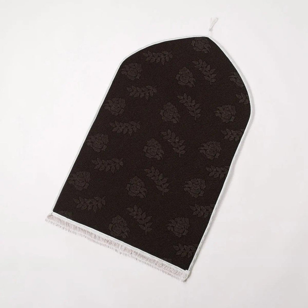 MR055 Non-Slip Embossing Flannel Interactive Heart Pattern Prayer Mat