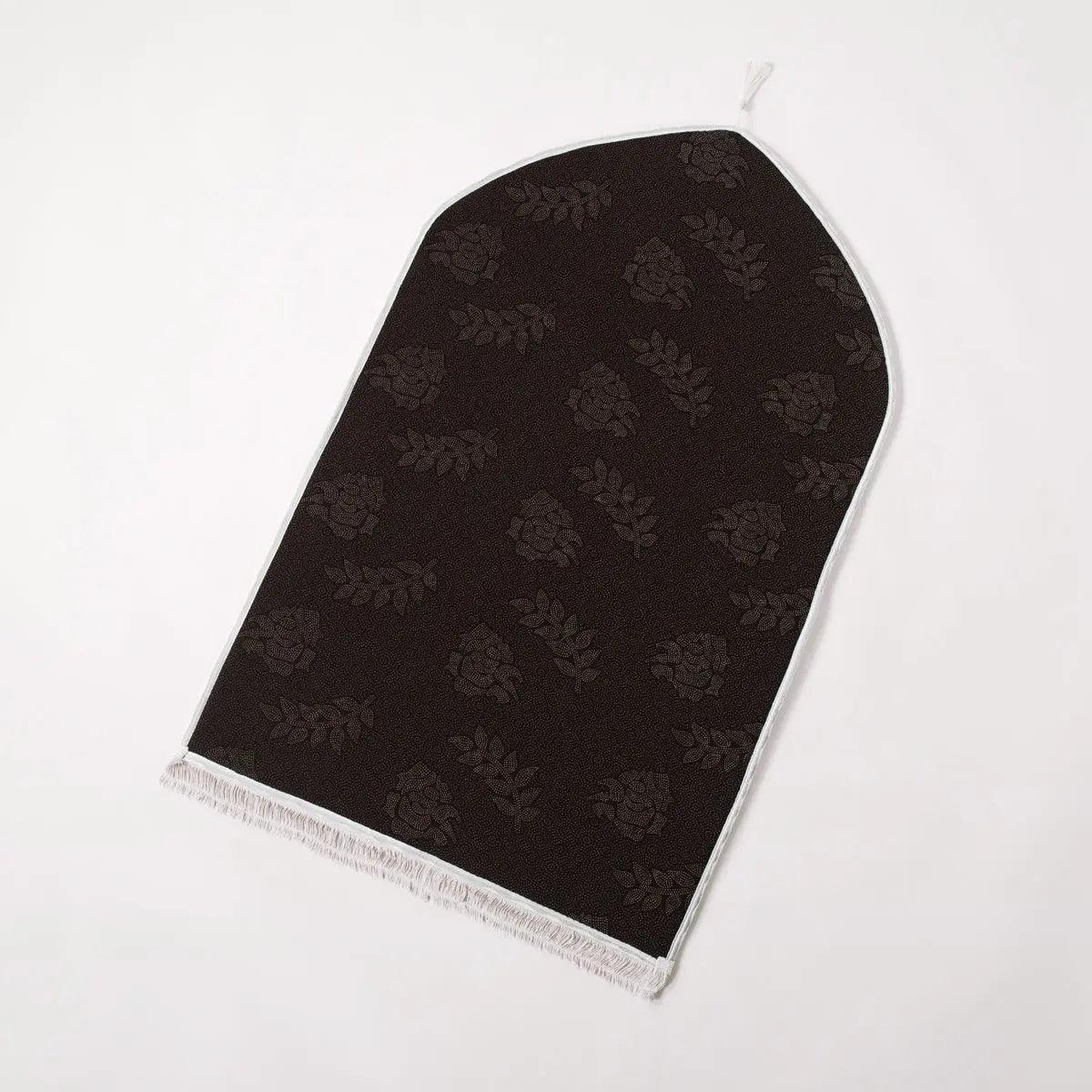 MR055 Non-Slip Embossing Flannel Interactive Heart Pattern Prayer Mat