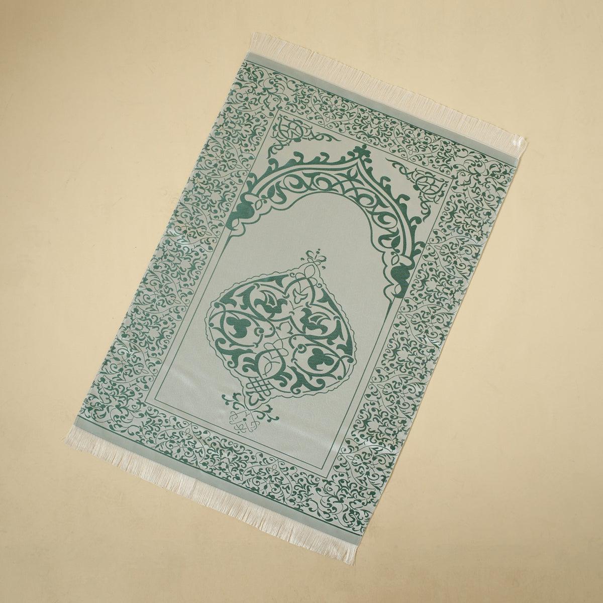 New Luxury Prayer Mat and Tasbeeh Set (MR056)