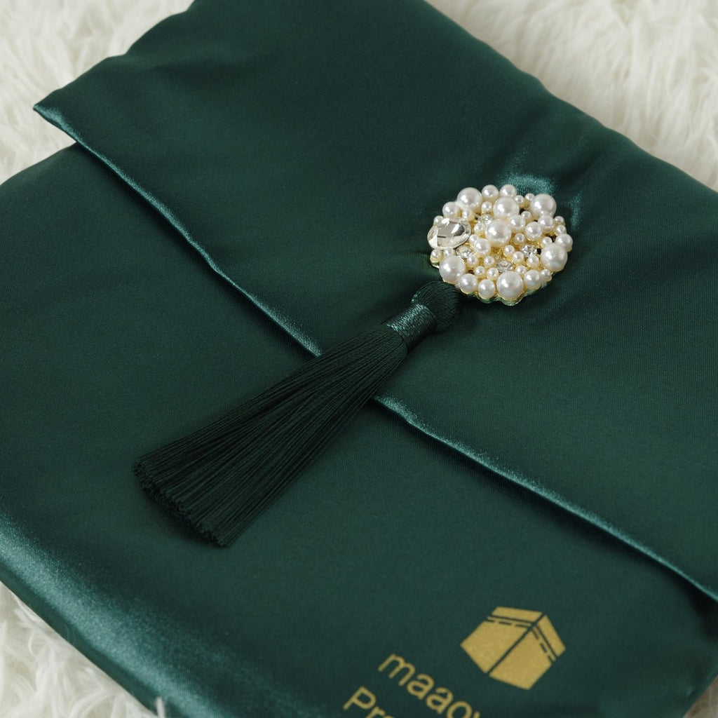New Luxury Prayer Mat and Tasbeeh Set (MR056)