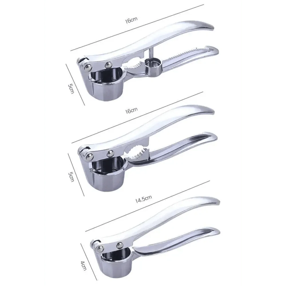 Multi-Functional Imitating Stainless Steel Garlic Press Crusher Kitchen Cooking Ginger Squeezer Masher Handheld Ginger Mincer Tools