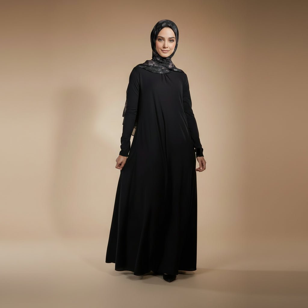 Natural Stretch Premium Lenzing™ Modal A-Line Dress (MA357)