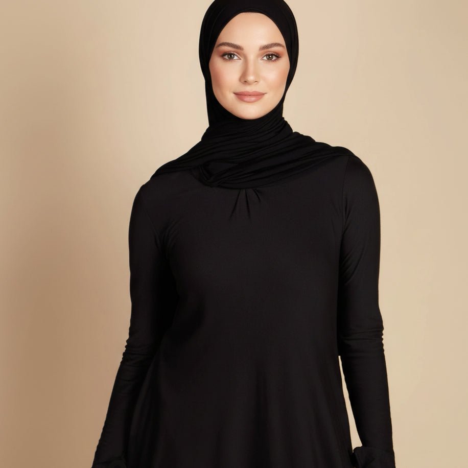 Natural Stretch Premium Lenzing™ Modal A-Line Dress (MA357)