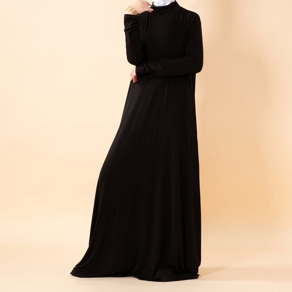 Natural Stretch Premium Lenzing™ Modal A-Line Dress (MA357)