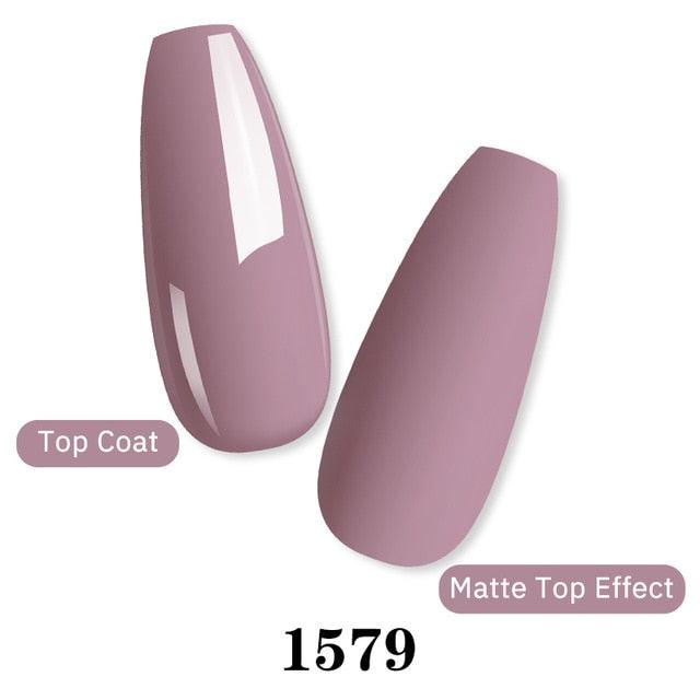 New 2022 Women Gel Nail Polish Pure Pink UV Gel Nail Polish Art Manicure Luxury Colorful Design For Ladies and Womens