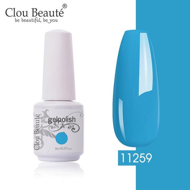 New 2022 Women Gel Nail Polish Pure Pink UV Gel Nail Polish Art Manicure Luxury Colorful Design For Ladies and Womens