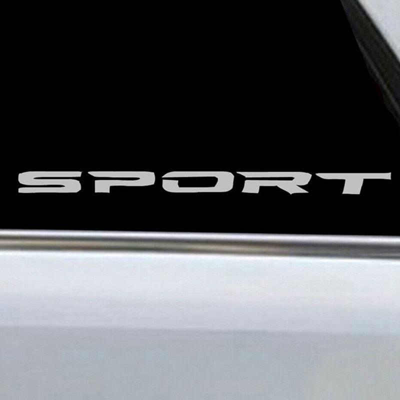 New 4 Pcs Car Sticker Sports Font Car Body Sticker Auto Door Rims Wheel Hub Racing Decal Exterior Accessories Auto Products Sport Reflect Light Car Decal Sticker Wheels Rims Racing Car Sticker Emblem Logo Car Door Rims Wheel Hub Decal Auto Accessories