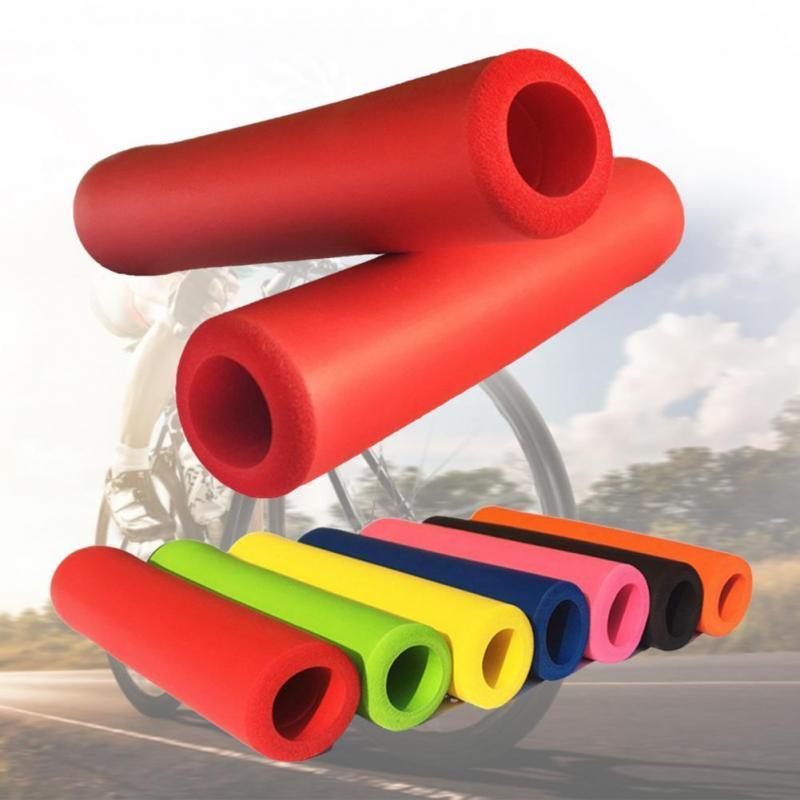 NEW Bicycle Grips Super Light Silicone Non-Slip Shock Absorption Road Handle Bike Bicycles Parts Comfortable Shock Absorption Bike Handlebar Grips Comfort Ergo Handlebar Grip Designed For  Cycling