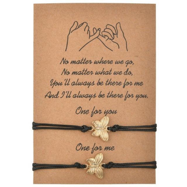 New Charm Bracelet For Friendship Couples 2pcs/set Volcanic Stone Bracelet Bead Bangles Natural Stone Bracelets Set Friendship Hand Woven Braided Stretch String Adjustable For Couples