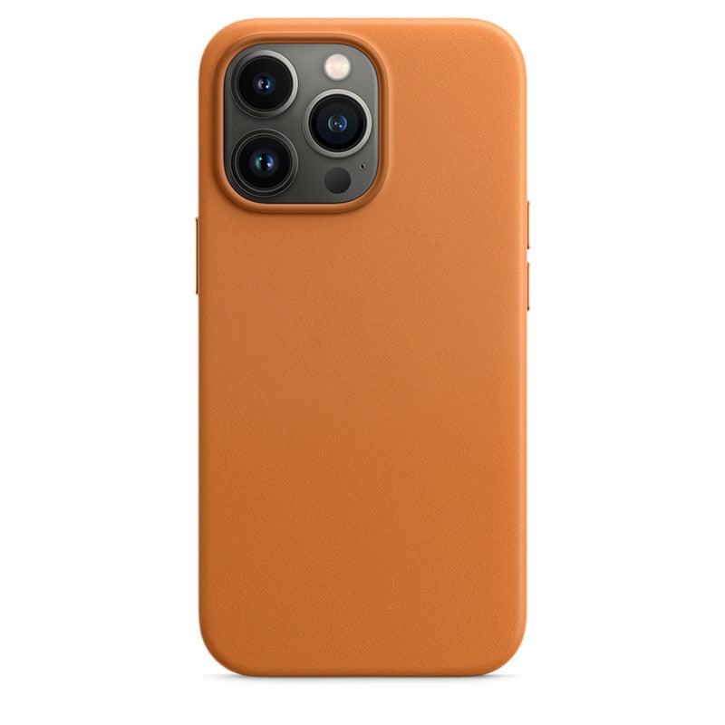 New Colorful Leather For iPhone 14 13 Pro Max Mini Magnet Case Cover Wireless Charging Drop Protect Covers Shockproof Slim Back Cover Leather Case For iPhone Slim and Aesthetic iPhone 14 case