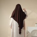 New Crepe 1-Layer Khimar | Soft Crepe Material Khimar (MK009)