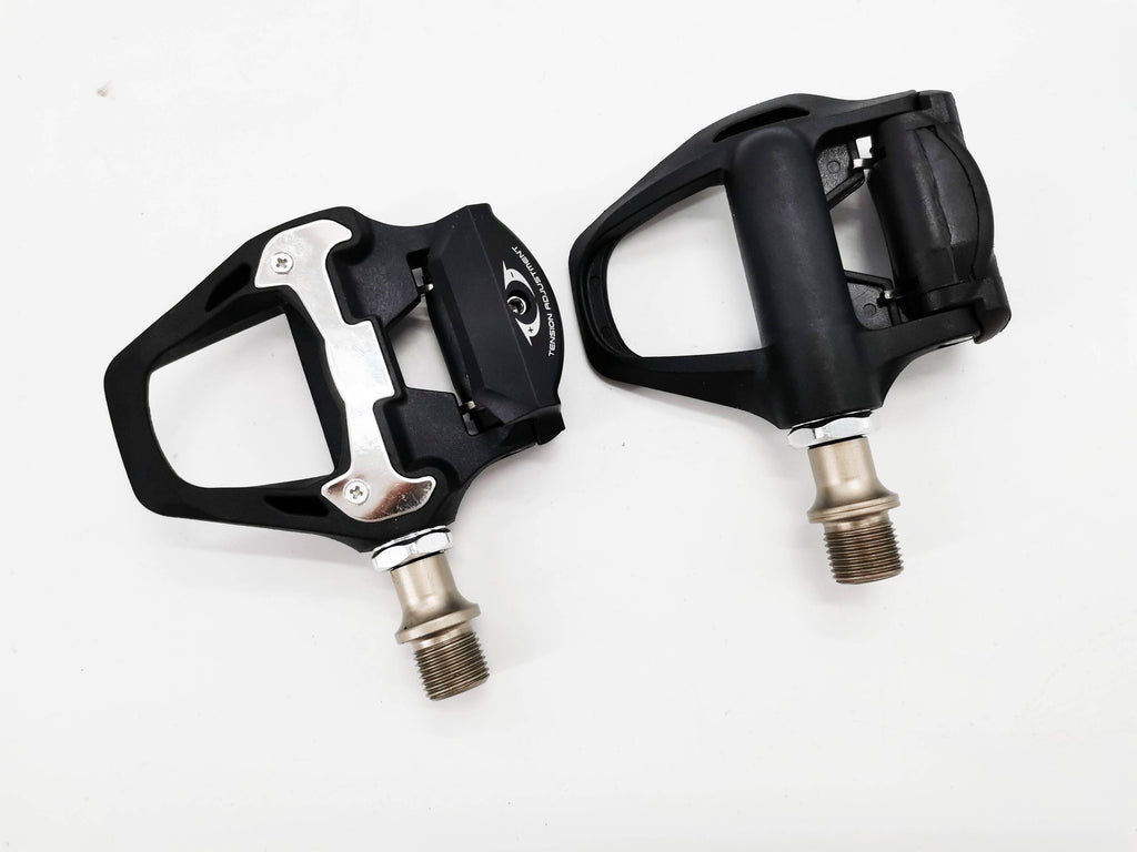 New Cycling Road Bike Bicycle Self Locking Pedals Ultralight Nylon 2 Sealed Bearing Bicycle Pedal Bike Road Bike Pedals Cleats Set Bicycle Platform Pedals Clipless Pedals For Indoor Fitness Spin Bike