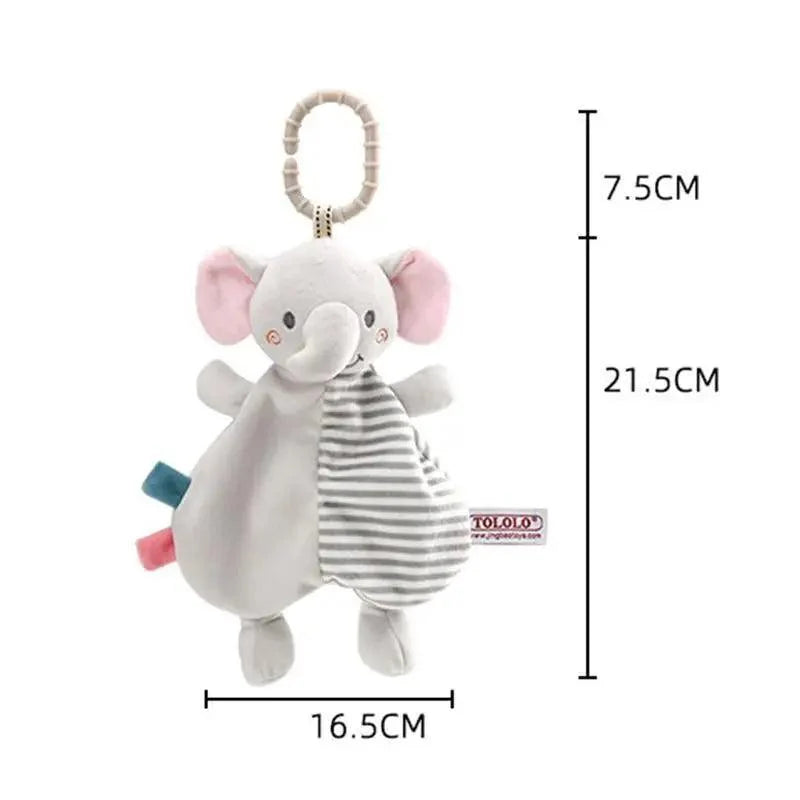 New Incredible Stuffed Toys Soft Animal Rabitt Kids Toy Soothe Appease Towel Saliva Plush Toy for Sleep Pacify Toy Infants Newborn Doll Baby Toys 0 12 Months