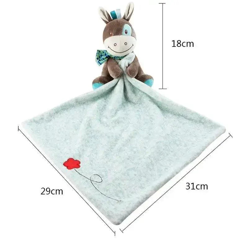 New Incredible Stuffed Toys Soft Animal Rabitt Kids Toy Soothe Appease Towel Saliva Plush Toy for Sleep Pacify Toy Infants Newborn Doll Baby Toys 0 12 Months