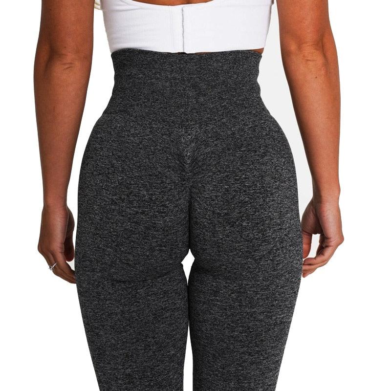 New Pink Seamless Leggings Women Workout Gym Clothing Push Up Legging Lifting Leggings For Women Seamless Workout Leggings High Waist Yoga Pants Sport Women Fitness Active Wear