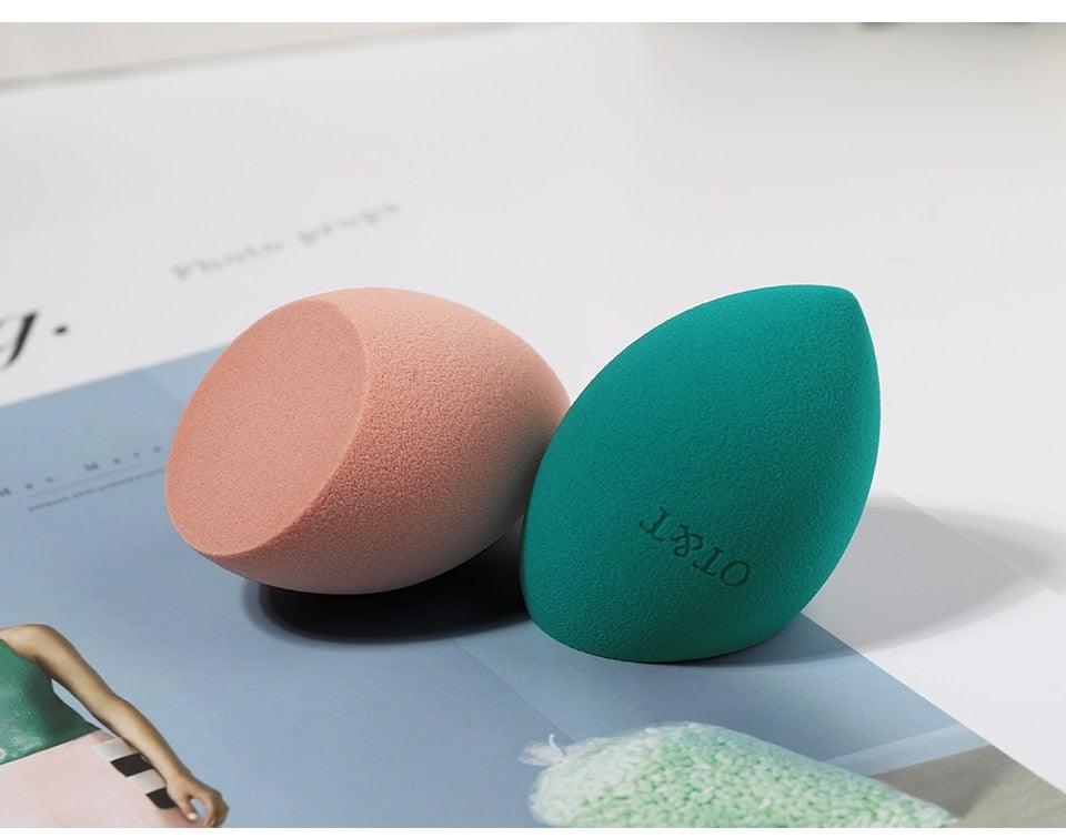 New Professional Cosmetic Puff Non-latex Makeup Sponge Face Concealer Powder Cream Wet and Dry Use Blending Sponges Set For Women's